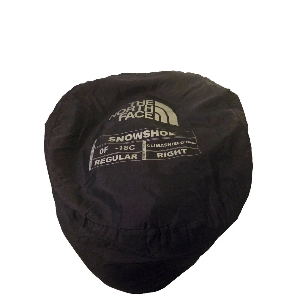 The North Face Snowshoe 0°F -18°C Mummy Sleeping Bag Regular Right Climashield
